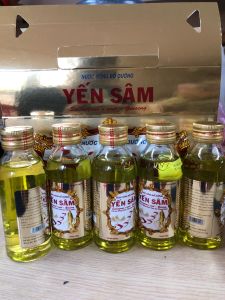 Yến sâm không đường dược Khánh Hoà hộp 10 chai x 100ml