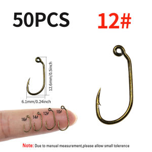 50pcs 60 Degree Barbed Jig Nymph Euro Nymph Fly Tying Hook Wet Fly Wide Gap Trout Fishing Hooks #10 #12 #14 #16