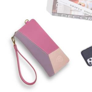 Lubie Dompet Panjang Wanita Dompet Wanita Dompet Pu Leather Grafe