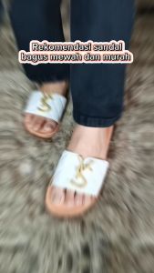 Sandal Korea YS Estetika Nyaman Lentur Empuk & Tidak Licin