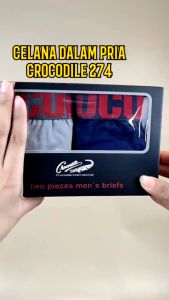 Celana Dalam Pria CROCODILE CR 274 Isi-2 Pcs Bahan Rayon Spandex