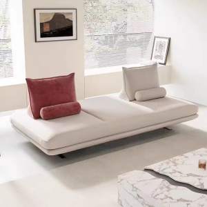 YIZUO | No Armrests Fabric Sofa Small Home Minimalist Design Modular Mobile Backrest