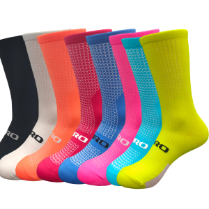 Cycling Socks Breathable Racing Mountain Bike Bicycle Running Sock Outdoor Sports Middle Tube
