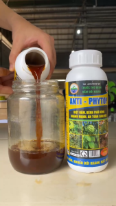 Chai 500ml ANTI PHYTOP: Trừ Bệnh Sinh Học Tăng Sức Đề Kháng Cho Cây Trồng