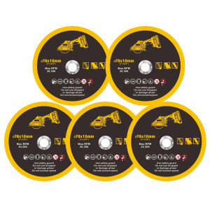 5/10pcs 3inch Metal Cutting Disc Circular Resin Saw Blade Resin Cut Off Wheel Metal Wood Iron Steel Cutting for Die Grinder