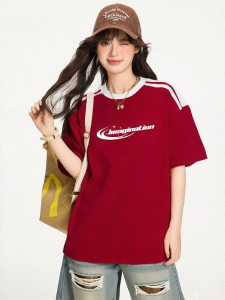 Gbiaior | Summer Casual T-shirt for Men and Women with National Style Patchwork Design