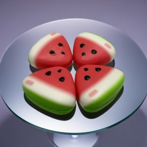 Squishy Watermelon Squeeze Toy Lovely Fruit Pinch Fidget Toys Soft Fast Rebound Decompression Doll Anti-stress Gift Cute Things