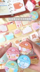 TIANZI 50mmx3m Cartoon Die-Cutting Masking Tape for Card Scrapbooking Stickers Journaling Creative Filmstrip Stationery Supplies