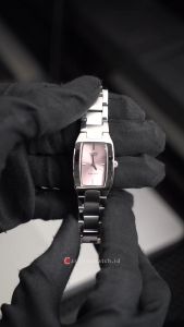 Jam Tangan Wanita Casio General LTP-1165A-4C Pink Dial Stainless Steel Strap