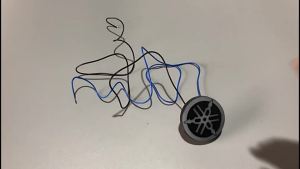 LED Logo Light Car Emblem Light & Motorcycle Car 12V Modified Decorative Lamp - Yama Brand Lamp Factory Direct Supply