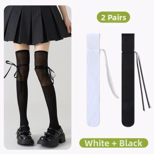 Lolita Lace-up Anti-slip Anti-run Long Socks