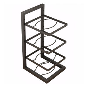 Kitchen Pan Organizer 4 Layer Pot Rack Adjustable Under Sink Countertop Multipurpose Rack Cookware Pot Racks