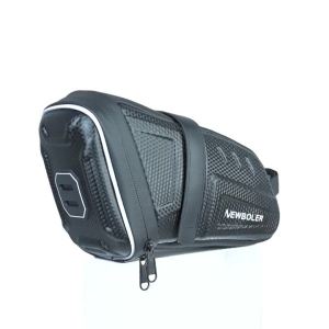 2.5L Bicycle Bag Large Capacity Bike Seat Bag Back Seat Pouch Reflective Bicycle Saddle Bag EVA for Mountain Road Bikes