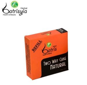 Batrisyia Herbal Bedak TWC Two Way Cake / Bedak Padat Refill Batrisyia / Bedak TWC Batrisyia Refill / Bedak TWC Refill Batrisyia / Bedak Two Way Cake Batrisyia Refill / Bedak Padat Refill Batrisyia Natural & Soft Ivory / Bedak Batrisyia