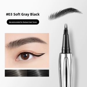 MONLEYTA | Waterproof Long-lasting Natural Looking Binary Eyebrow Pencil For Women Official Flagship Store Binary Eyebrow Pen 2023-9996