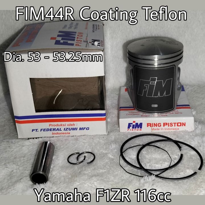 Piston Kit FIM Racing Force one, F1ZR, force 1, F1 ZR 2 tak 2T Pen/Pin ...