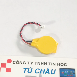 Pin Cmos 3V 2032 (CR2032 - 3V) / Pin 2 dây đầu cắm 3 lổ (D x R): 4.5mm X 2.5mm (Pin Cmos 2032 3V)
