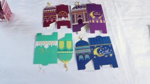 30pcs Ramadan Countdown Candy Box Eid Mubarak 30 Days Advent Calendar Gift Box Ramadan Home Decor Islamic Muslim Party Supplies