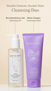 MARY&MAY Houttuynia Cordata+Tea Tree | White Collagen Cleansing Foam 150ml