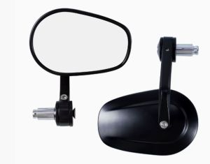 Motorcycle Rear View Rearview Mirrors Cafe Racer Moto Bar End Side Mirror For Ducati Scrambler Yamaha SXR700 SXR900 Honda CB300R