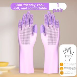 DINGQING | Mens Long Waterproof Durable Latex Rubber Gloves
