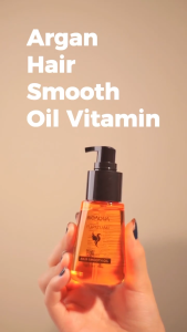 TTX - Paket Hemat Bioaqua Hair Smooth Oil Argan 70ml + Gratis Sisir Rambut Halus Lembut Anti Kusut