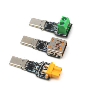 140W PD3.1 TYPE-C USB PD Voltage Trigger Adapter 5V 9V 12V 15V 20V 28V Fast Charging Protocol Male USB QC/ PD TO DC Power Supply