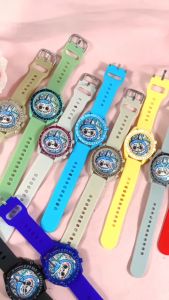 Jam Tangan Kasual Analoq Terbaru Motif Dial Labubu Fashion Import Trendy