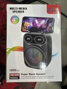 ลำโพงบลูทูธ Energy ZQS1496 ใหม่ ลำโพงขายของ ดูหนัง ฟังเพลง ขนาดพกพา  เสียงดัง คมชัด ลำโพงสอนนักเรียน  Speaker wireless ไร้สาย  -เชื่อมต่อบลูทูธ -มีไฟ RGB ดีไซน์สวย -ขนาด 19x14x12 cm. -ลำโพง 3w