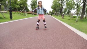 Roller Skate Shoes Style Inline 4 Wheels Adujstable Durable For kids