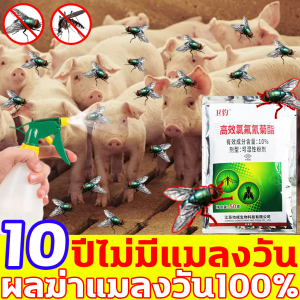 🦟ไม่เหลือแมลงวันแม้แต่1ตัวภายใน3วิ🦟ไล่แมลงวัน เบต้า-ไซฮาโลทริน 1ซอง50g ยากำจัดแมลงวัน ฆ่าแมลงวันต่อเนื่อง30วัน ให้แมลงวันค่อยๆ หายไปและไม่ปรากฏอีก กำจัดแมลงวัน ไม่เป็นอันตรายต่อคนและสัตว์เลี้ยง สเปรย์ไล่แมลงวัน อัตราการตาย 100% แมลงวันหายไปทันที
