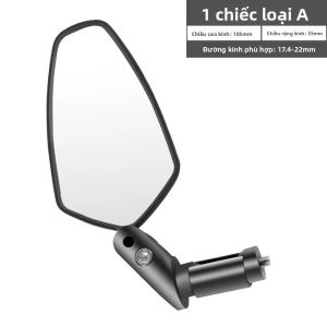 Gương Chiếu Hậu Xe Đạp An Toàn Góc Rộng WEST BIKING 1 Chiếc 360 Độ ° Gương Chiếu Hậu Xe Đạp MTB Có Thể Điều Chỉnh Được Ống Kính Acrylic Lồi HD
