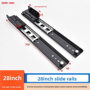 YANU | Heavy Duty Window Bay Sliding Track Concealed Silent Slide