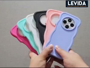 Case macaron Wave Redmi 14C Softcase Casing Silikon New Wave Macaron Color Doft