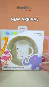 Kandila Baby Toddler Tableware Set - Peralatan Makan Anak