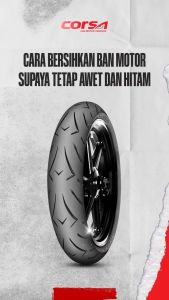 BAN CORSA R93 110 120 130 150 160 Ring Velg 17 TUBELESS KLX CRF WR DTRACKER R15 R25 VIXION Supermoto