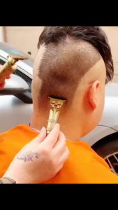 Professional Vintage Electric Rechargeable Hair Clipper Machine Hair Barber Trimmer For Men Hair Cutting