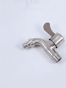 Vòi Nước Inox 304 Vòi Máy Giặt 1 Đầu 2 Đầu Chống Gỉ - Van Chia Nước Rửa Sân Tưới Cây