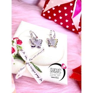 Bông Tai Khoen cao cấp bạc 925 - Bướm xink xink