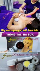 Máy Massage Mặt Đèn Hồng Ngoại Rung Fitness DR-88 - Máy Massage Ngực Giúp Thông Tắc Tia Sữa Máy Massage Điện Tử Cho Mọi Loại Da Máy Massage Cải Thiện Độ Bền Và Chất Lượng Da - Lazada