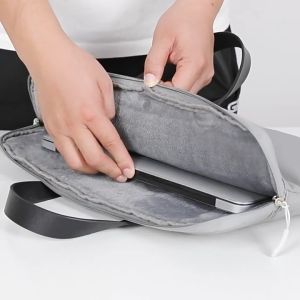15.6 Inch Laptop Bag with Soft Lining Briefcase Business Computer Bag Shockproof Laptop Sleeves with Thick Padding