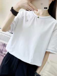 เสื้อยืดแห้งเร็ว Tectop สำหรับผู้หญิง คอกลม แขนสั้น ทรงหลวม ทรงเข้ารูป ทรงสั้น สำหรับผู้หญิง วิ่ง วิ่ง ว่ายน้ำ วิ่ง ว่ายน้ำ