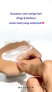 Moreskin Underarm NASA - Krim Memutihkan Ketiak - Dapat Memutihkan Lutut - Memutihkan Kerutan Hitam - Ken Herbal -ginal Nasa