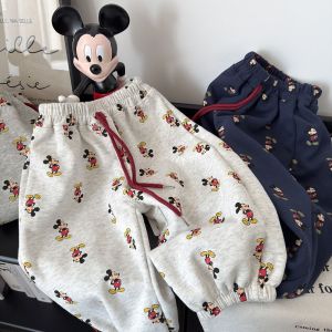Cartoon Kids Sweatpants 2025 Autumn New Style Childrens Casual Trousers Boys Girls Baby Long Pants Korean Version Loose Fit
