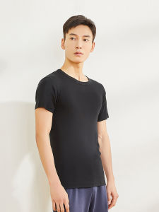 Your Sun Mens Xinjiang Viscose Half-Sleeve Undershirt