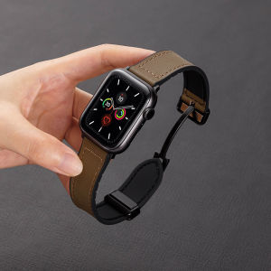 Magnetic Absorption Apple Watch Band Mens Womens Fall Winter Se Ultra2 Compatible iWatch S10 S7 S8 S9 Strap