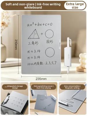 deli | Erasable Handheld Magnetic Dustless Whiteboard