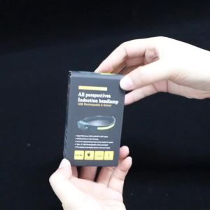 Đèn Pha LED COB Có Thể Sạc Lại Bằng USB 5 Chế Độ Đèn Pha Cảm Biến Có Đèn Làm Việc Để Câu Cá Cắm Trại - Đèn Pin Đeo Đầu Chống Nước
