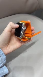 Strap for apple watch 10 Ultra 1 2 SE 9 8 7 6 5 4 AP edition sport silicone tali jam iwatch SE 9 8 7 6 5