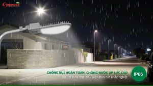 [Chính hãng] Đèn đường led Sunmax SLF2001 vỏ nhôm đúc tản nhiệt chống nước góc chiếu sáng rộng công suất 36W - 50W
